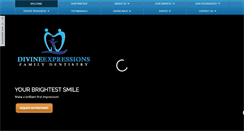 Desktop Screenshot of divineexpressionsdentistry.com