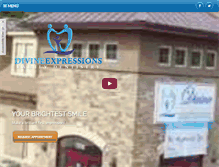 Tablet Screenshot of divineexpressionsdentistry.com